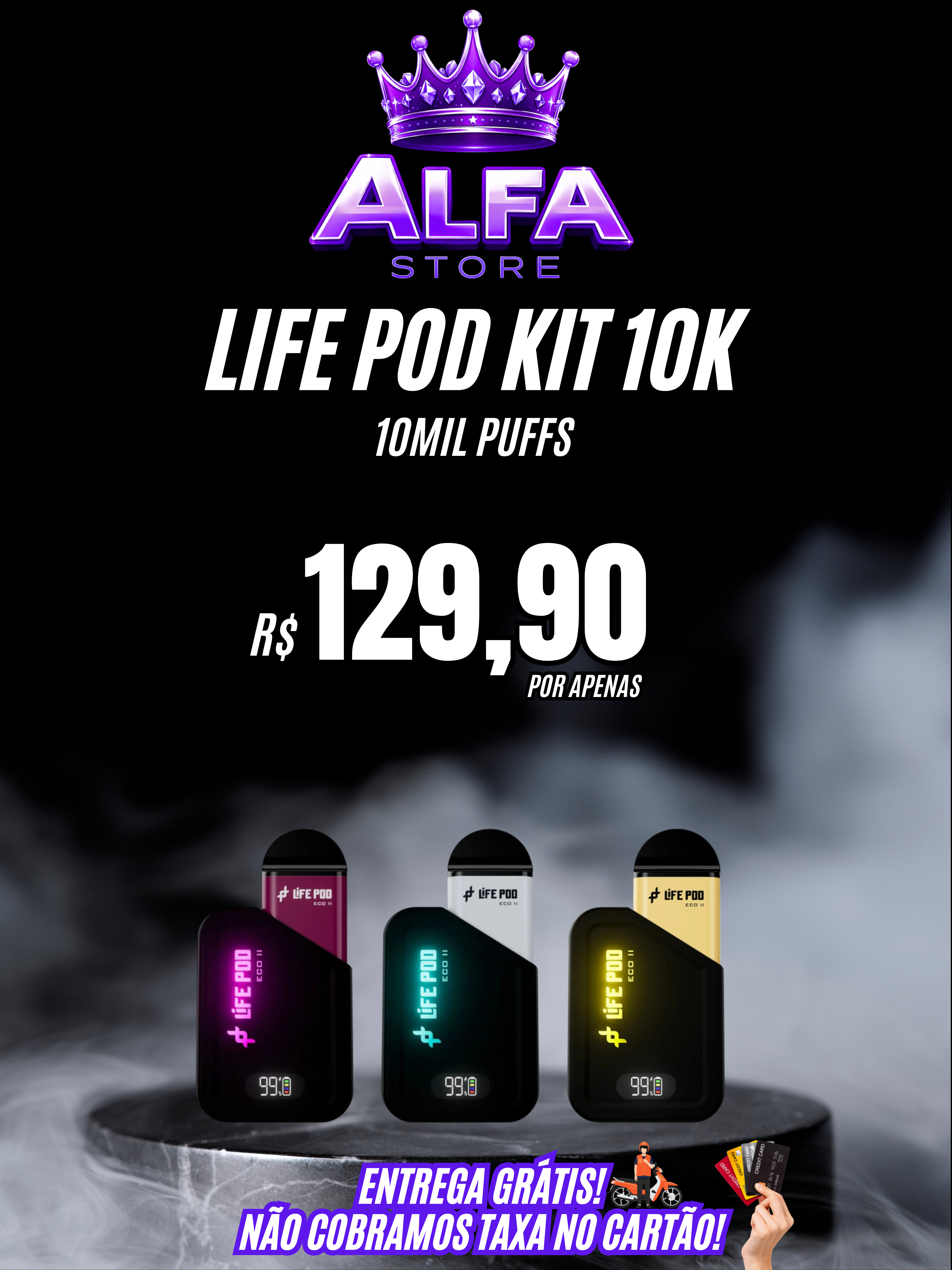 LIFE POD KIT – R$129,90