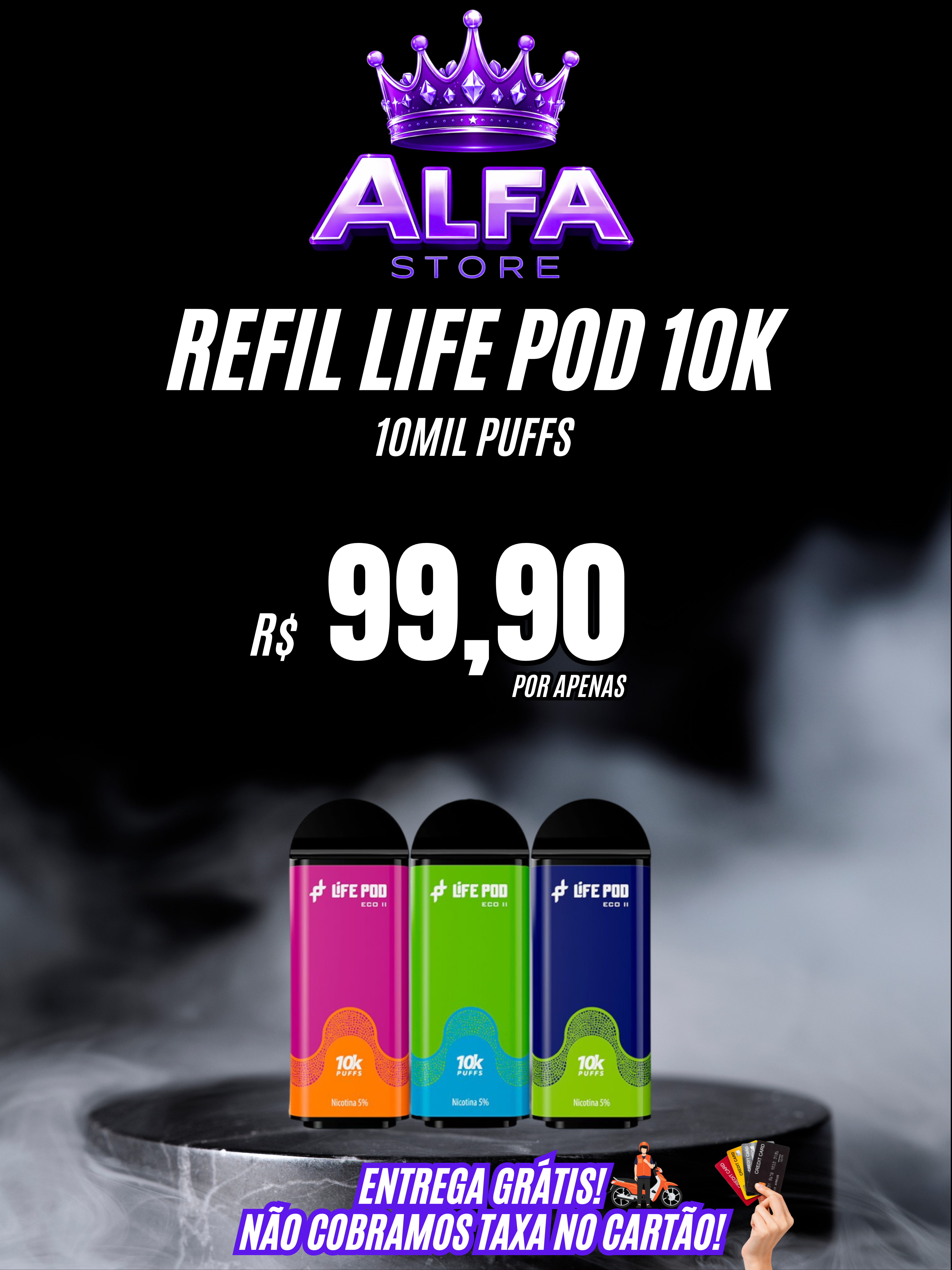 LIFE POD REFIL – R$99,90