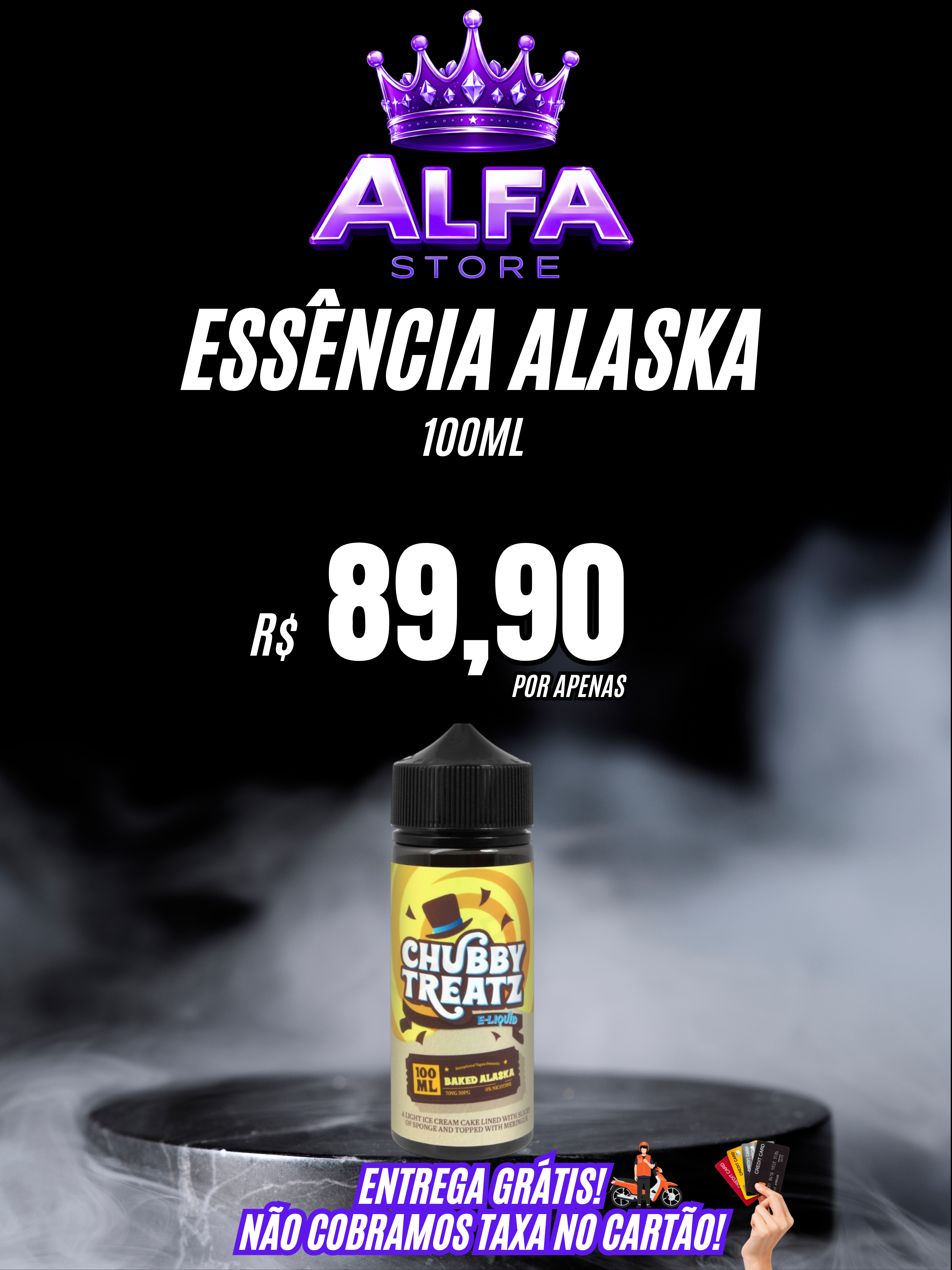 ESSENCIA VAPER ALASKA – R$89,90