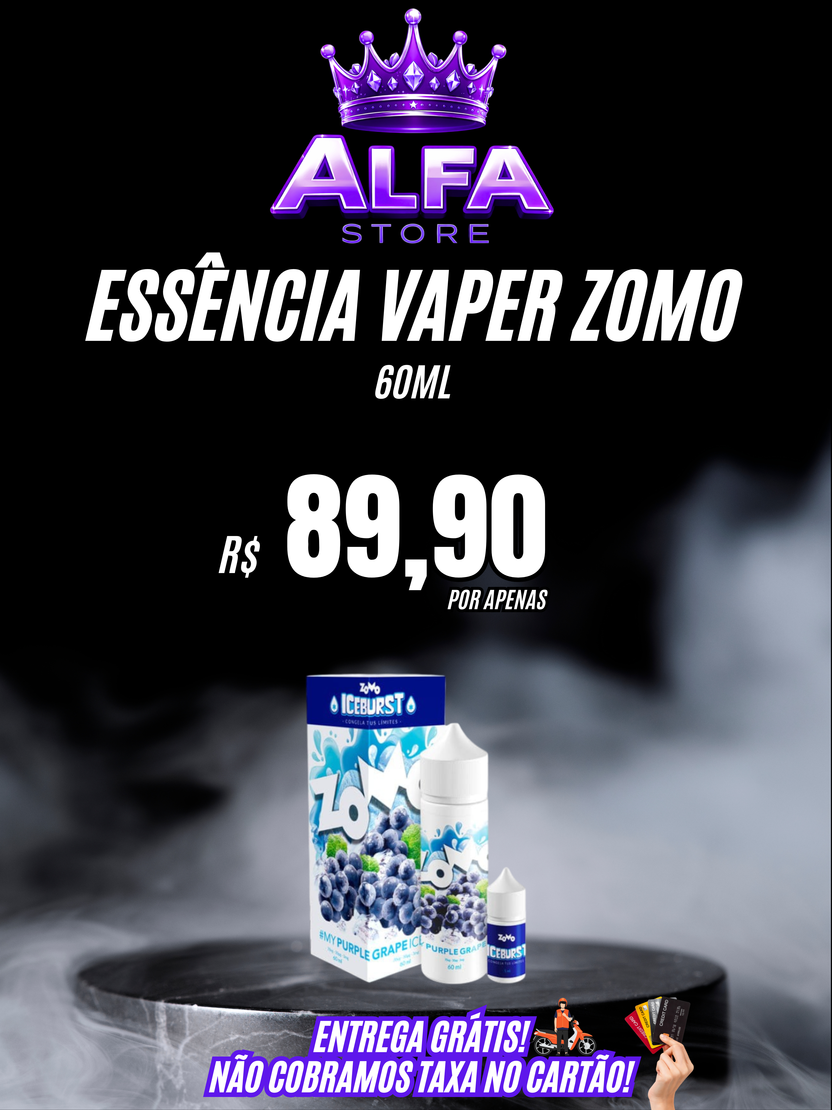 VAPER ZOMO – R$89,90